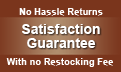 Satisfaction guarantee