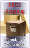 Free Shipping on Orders over $200