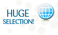 Largest selection