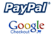 We Accept Paypal and Google Payments