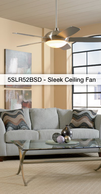 5SLR52BSD - Sleek Ceiling Fan