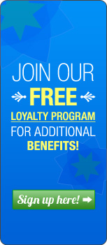 Join our Free Loyalty Program for Instant Savings!