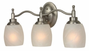 Craftmade Lighting - 10220BN3: Legion - Three Light Bath Bar