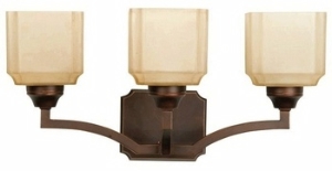 Craftmade Lighting - 10721OBG3: Holland 107 - Three Light Bath Vanity