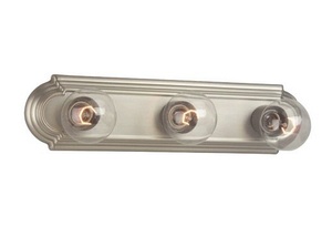 Craftmade Lighting - 11018BN3: Racetrack - Three Light Bath Bar