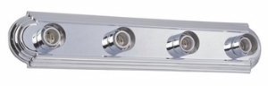 Craftmade Lighting - 11024CH4: Racetrack - Four Light Bath Bar