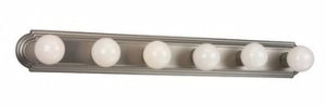 Craftmade Lighting - 11036CH6: Racetrack - Six Light Bath Bar