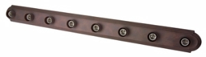 Craftmade Lighting - 11048OB8: Racetrack - Eight Light Bath Bar
