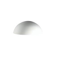 Justice Design – CER-1300W-CKS – Small Quarter Sphere Downlight Outdoor Sconce Sienna Brown Crackle Finish (Glaze)Glazed