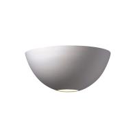 Justice Design – CER-1325-BIS-DIF – Large Metro Sconce Diffuser Bisque Finish (Unfinished)Bisque