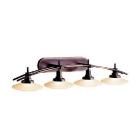Kichler Bathroom Lighting on Kichler Lighting 6464oz Four Light Bath Bar