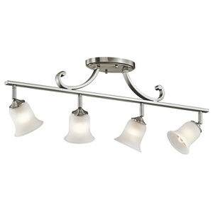 Kichler Lighting - 7706CLP - Wellington - Four Light Square Rail