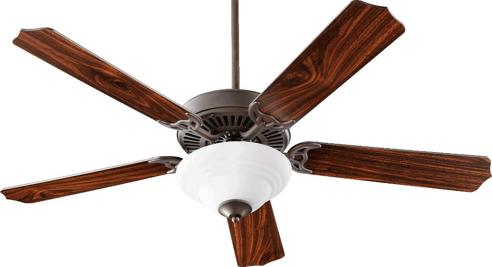 Quorum Lighting 775259086 Capri III 52 Ceiling Fan with Light Kit
