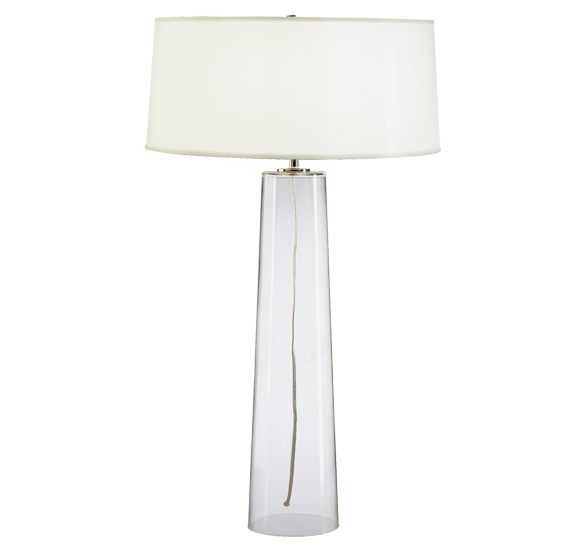 Robert Abbey Rico Espinet Olinda Table Lamp with White Organza Fabric Shade