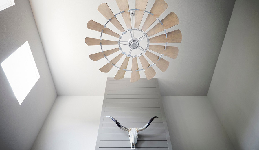 The Windmill Ceiling Fan, Windmill Ceiling Fan With Light Kit