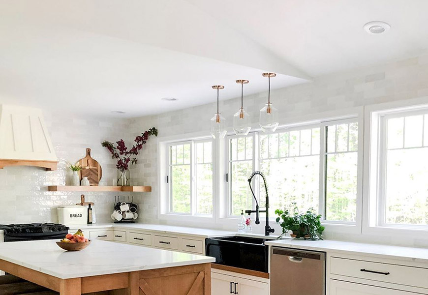 Recessed lighting store layout kitchen