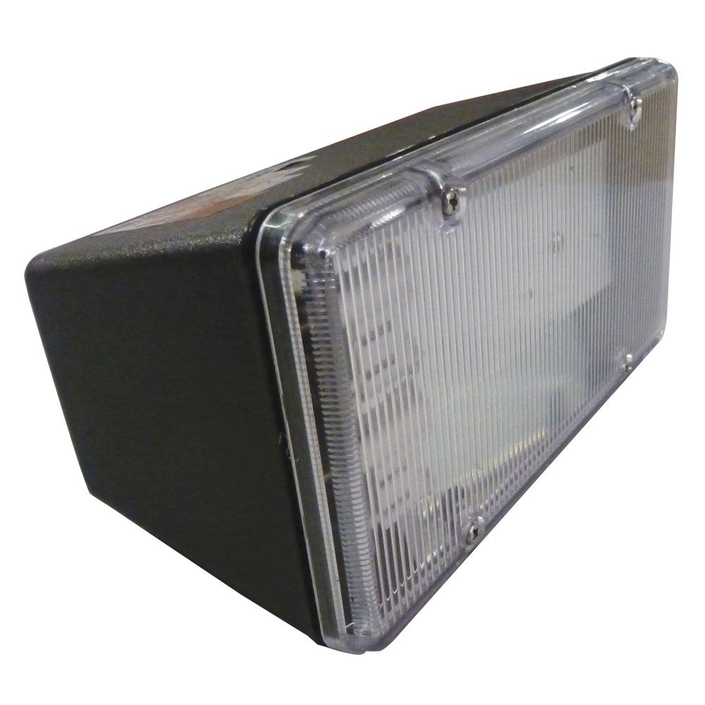 AFX-326931-8 Inch 29W 1 LED Light Outdoor Flood Light   Architectural Bronze Finish with White Acrylic Glass