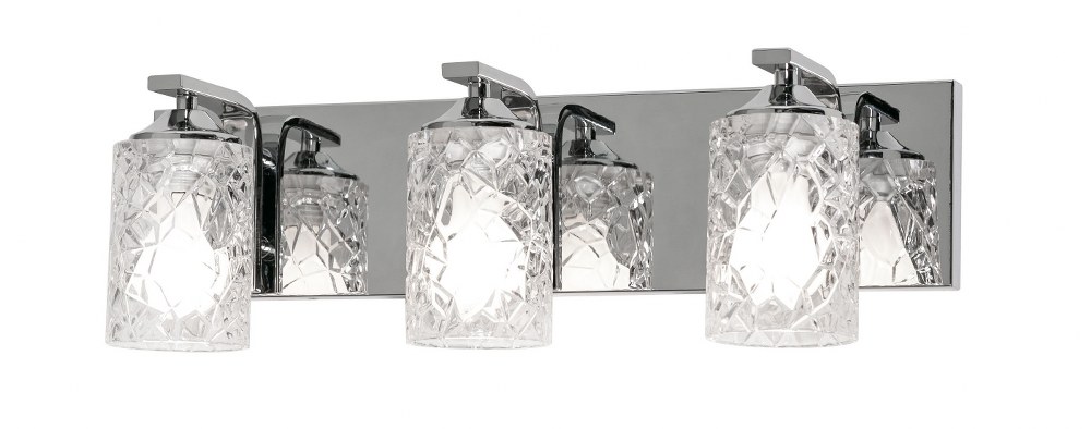 4421066 AFX-ABLV2407MBPC-Annabel - 3 Light Bath Vanity   P sku 4421066