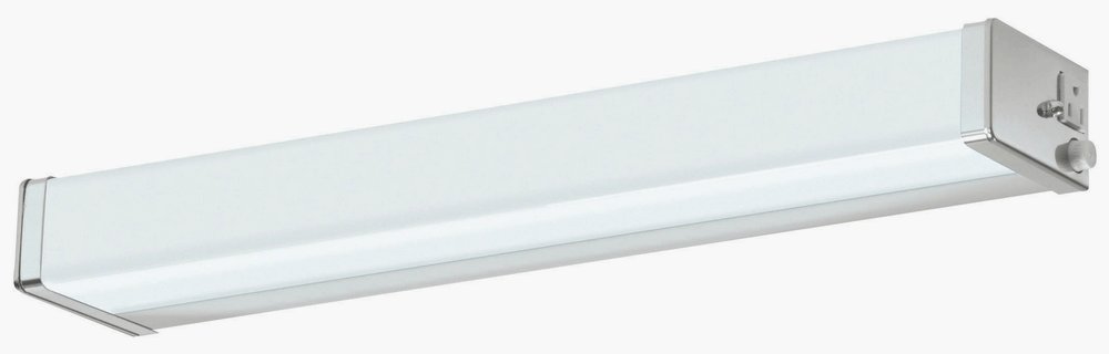 AFX-AMC117R8-Amherst - One Light Wall Sconce   Aluminum Finish with Glass with White Acrylic Shade