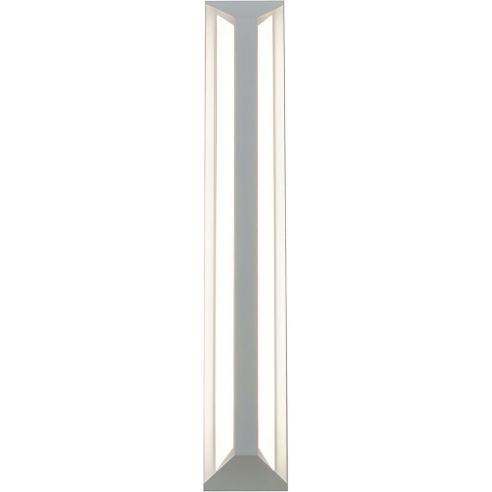 AFX-FTS4241800L30D1WH-Fulton - 24 Inch 23W 1 LED Wall Sconce   White Finish with White Acrylic Glass