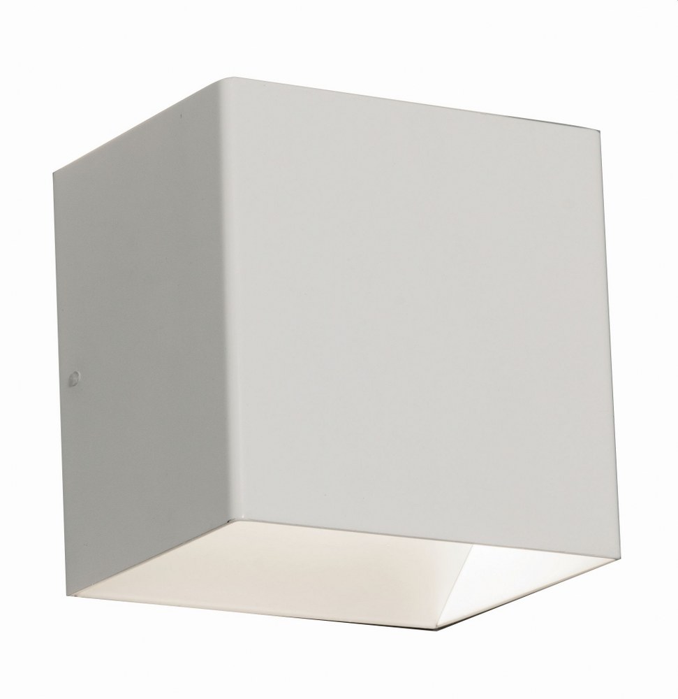 AFX-ZOS505600L30D1WH-Zoe - 5 Inch 120V 9W 1 LED Wall Sconce   White Finish