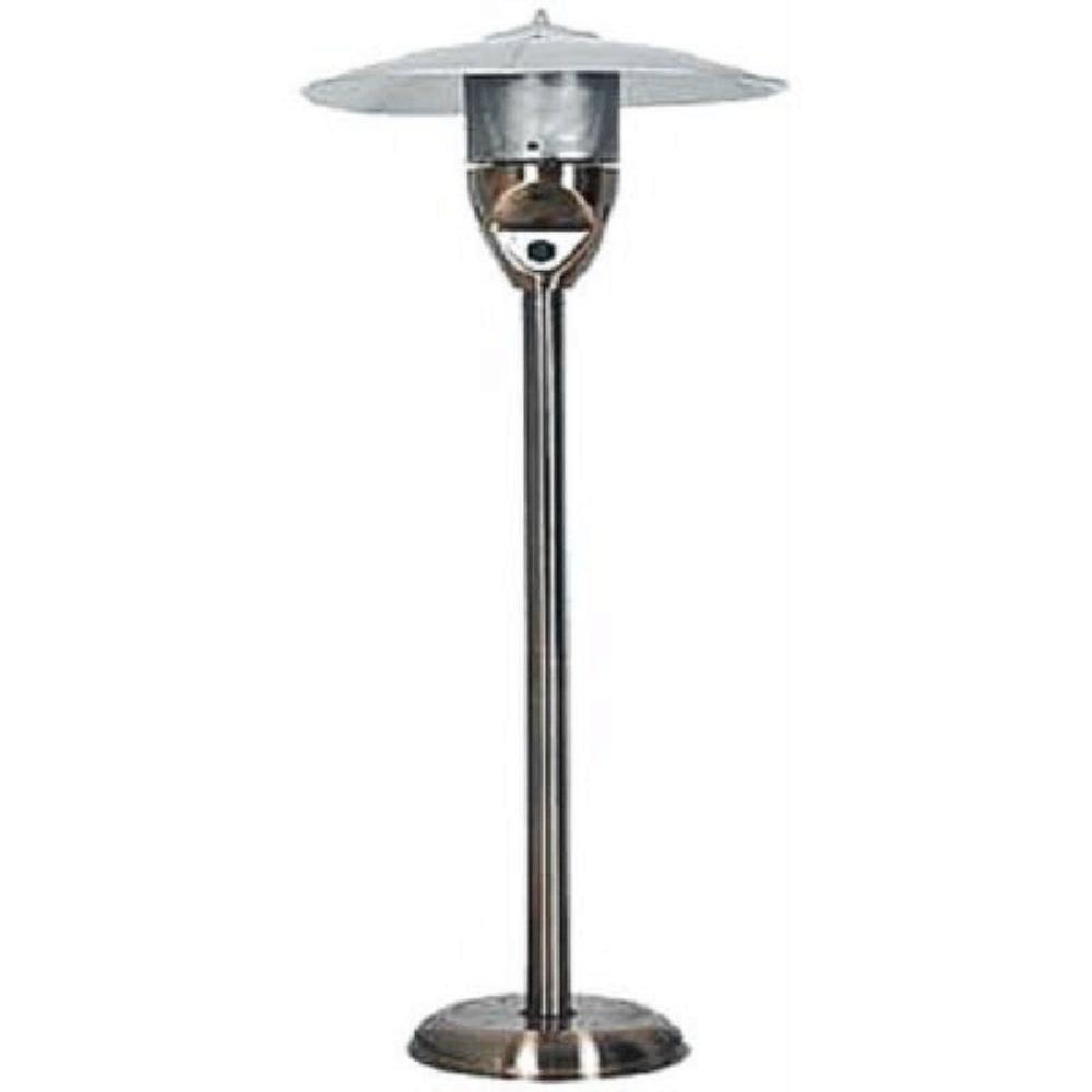 Az Patio Heaters Ng Ss 87 Tall Natural Gas Heater With Table Az Patio Heaters Ng Ss 87 Tall