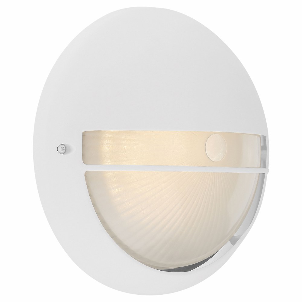 Access Lighting-20624LEDDLP-BS/OPL-Cobalt-One Light Flush Mount in Contemporary Style-11 Inches Wide by 3.6 Inches Tall Brushed Steel  Brushed Steel finish with Opal Glass