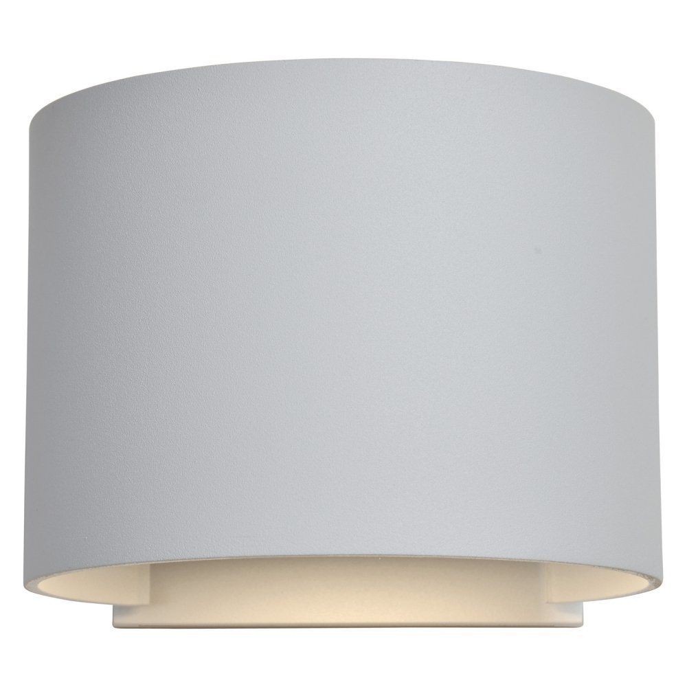Access Lighting-20399LEDMGRND-WH-Curve-6W 2 LED Marine Grade Outdoor Wall Sconce-6 Inches Wide by 4.4 Inches Tall   White Finish