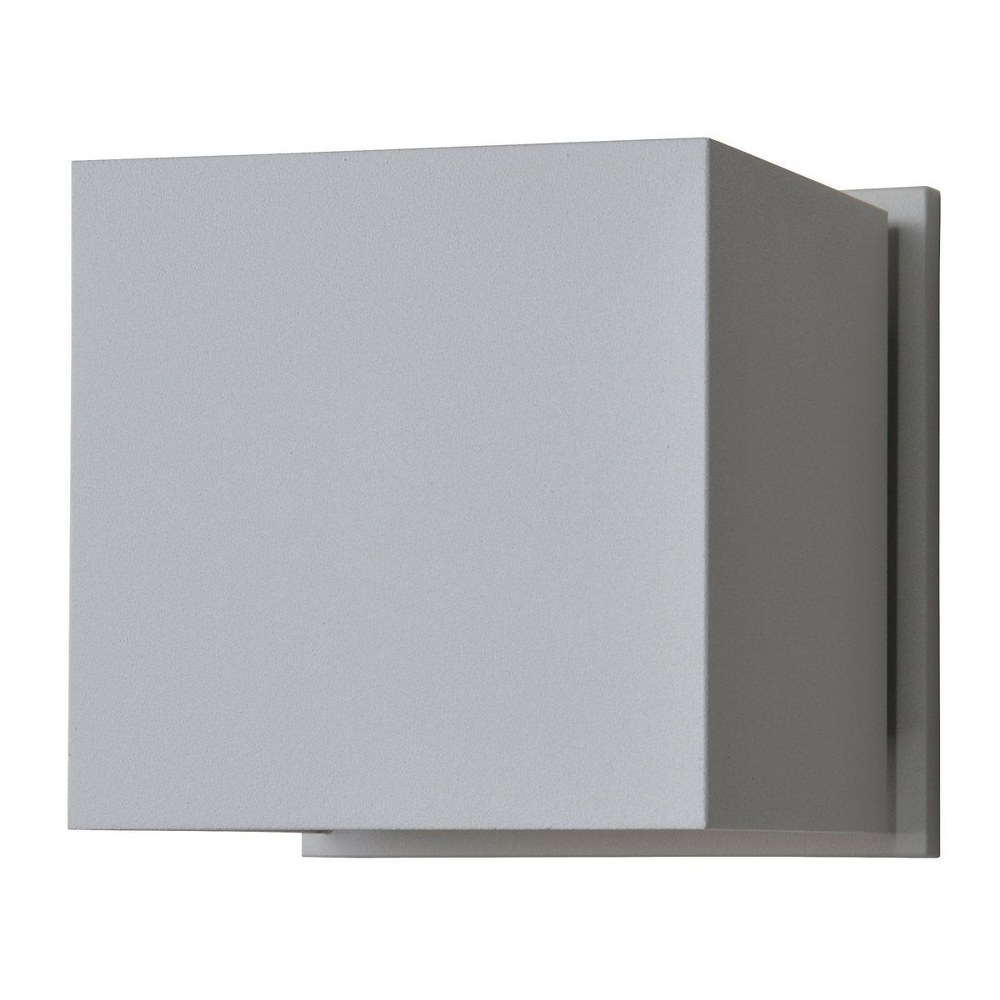 Access Lighting-20399LEDMG-WH-Square-6W 2 LED Marine Grade Wall Mount-4.25 Inches Wide by 4.25 Inches Tall White  White Finish