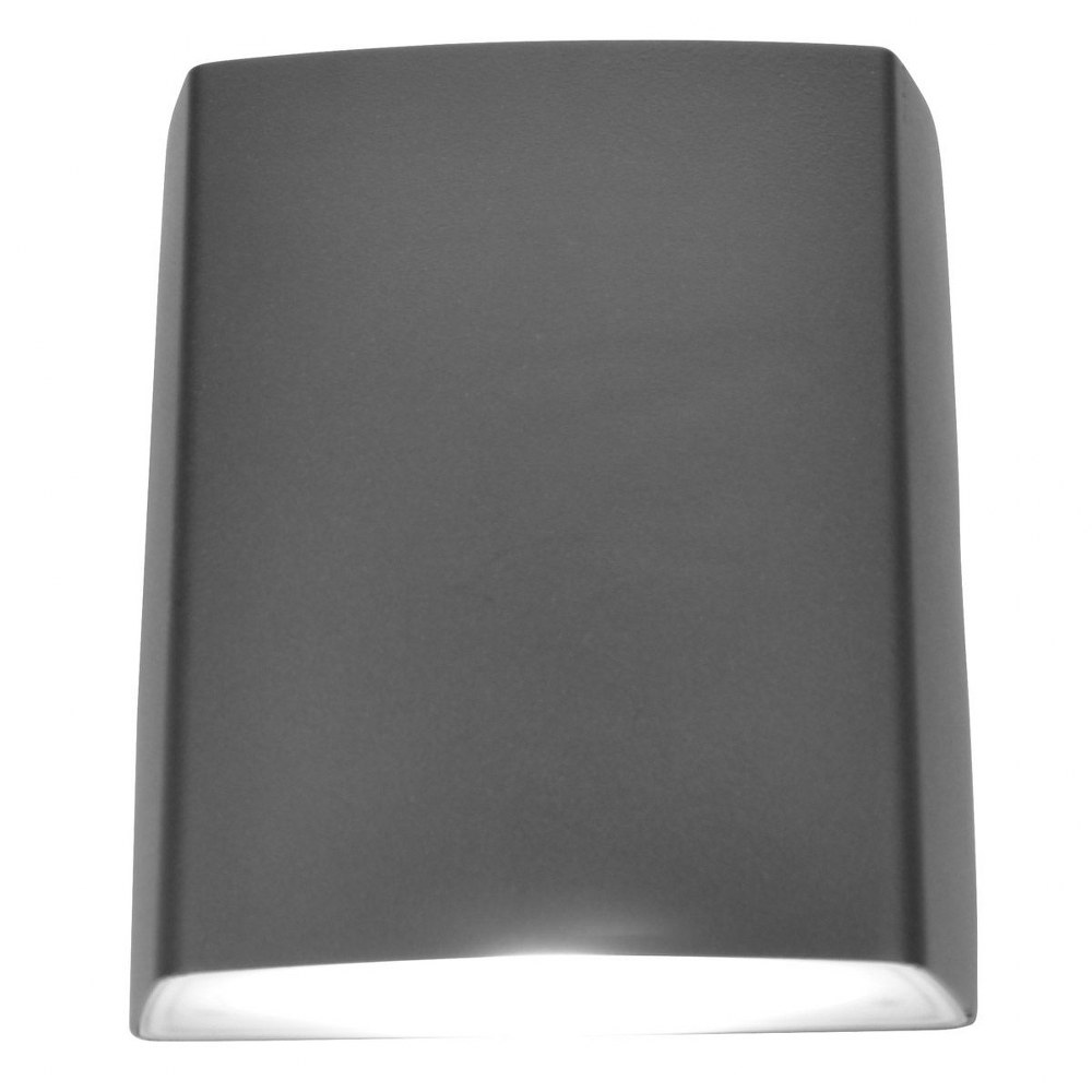 Access Lighting-20789LED-BL-Adapt-20W 1 LED Outdoor Wall Sconce-6.25 Inches Wide by 7.25 Inches Tall   Black Finish