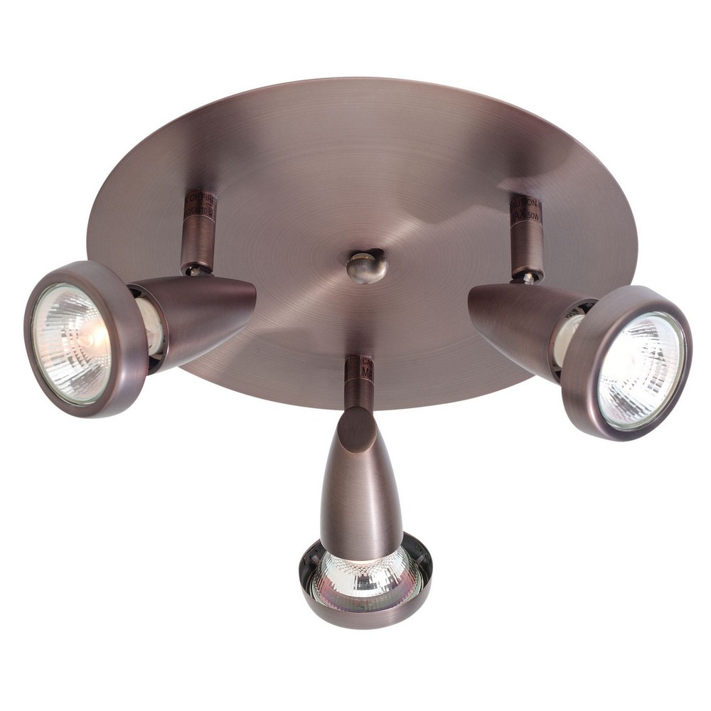 Access Lighting-52221-BRZ-Mirage G Cluster Spot-12 Inches Wide by 6 Inches Tall Bronze  Brushed Steel Finish