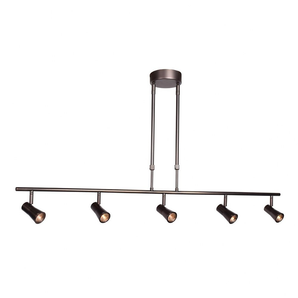 Access Lighting-63065LEDD-BRZ-Sleek-20W 5 LED Spotlight-43 Inches Wide by 4.5 Inches Tall Bronze  Brushed Steel Finish