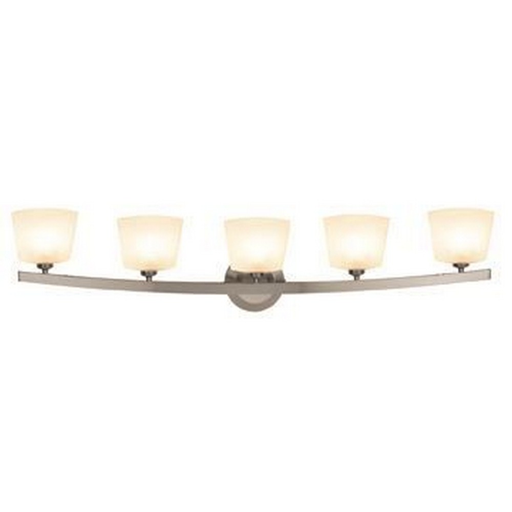 Access Lighting-63815-20-MC/OPL-Sydney-Five Light Bath Bar-8.5 Inches Tall   Sydney-Five Light Bath Bar-8.5 Inches Tall