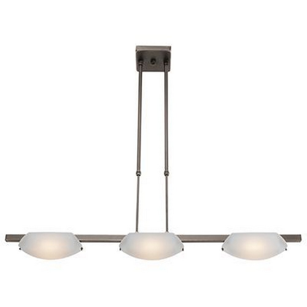 Access Lighting-63957LEDD-ORB/FST-Nido-24W 3 LED Convertible Pendant-5 Inches Wide by 4 Inches Tall Oil Rubbed Bronze  Oil Rubbed Bronze Finish with Frosted Glass