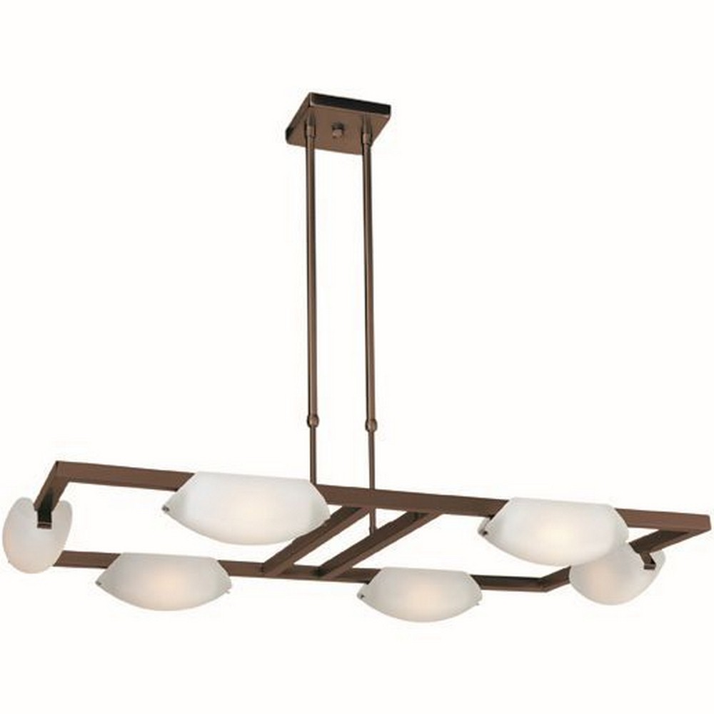 Access Lighting-63962LEDD-ORB/FST-Nido-48W 6 LED Adjustable Chandelier-3 Inches Wide by 4 Inches Tall Oil Rubbed Bronze  Oil Rubbed Bronze Finish with Frosted Glass