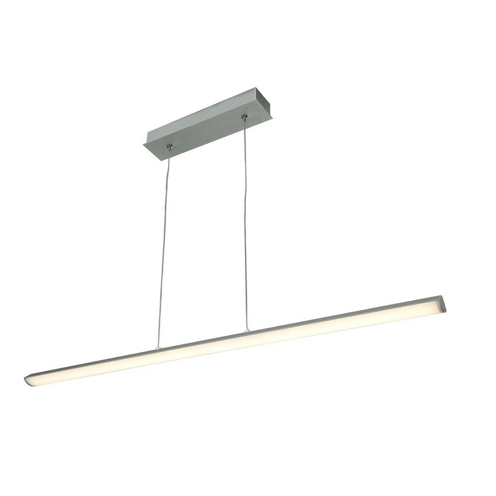 Access Lighting-63963LEDD-SILV/ACR-Float-22W 1 LED Pendant-36 Inches Wide by 2.75 Inches Tall   Silver Finish with Acrylic Glass