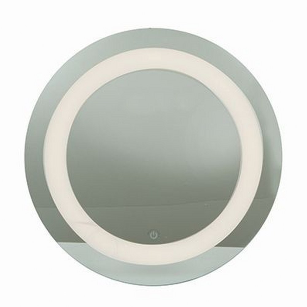 Access Lighting-70085LEDD-MIR-Spa-20W 1 LED Round Anti-Fog Mirror-24.5 Inches Wide by 24.5 Inches Tall   Mirror Finish