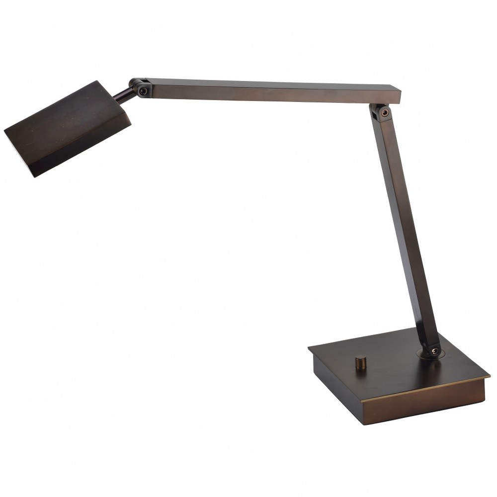 Access Lighting-72005LEDD-BRZ-TaskWerx-6.3W 1 LED Urban Task Lamp-7 Inches Wide by 14 Inches Tall Bronze  Brushed Steel Finish