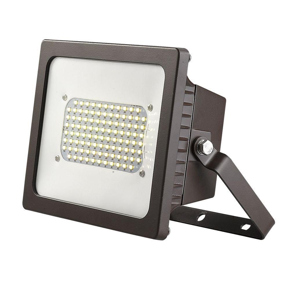 Acclaim Lighting-1423BZ-7 Inch 50W 1 LED Flood Light - 7 Inches Wide by 6.75 Inches High   Bronze Finish with Tempered Glass