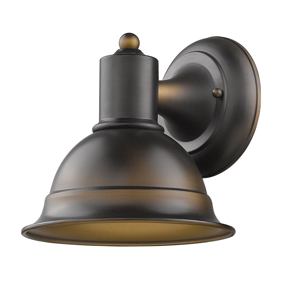 Acclaim Lighting-1500ORB-Colton - One Light Outdoor Wall Lantern - 8 Inches Wide by 8.25 Inches High   Oil Rubbed Bronze Finish