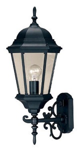 Acclaim Lighting-5203BK-Richmond - One Light Outdoor Wall Mount - 9.5 Inches Wide by 23.5 Inches High   Richmond - One Light Outdoor Wall Mount - 9.5 Inches Wide by 23.5 Inches High