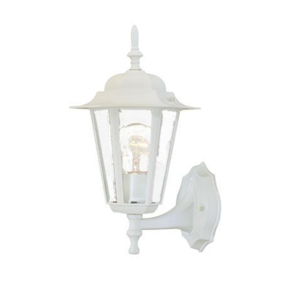Textured White Acclaim 6112TW//FR Camelot Collection 1-Light Wall Mount Outdoor Light Fixture