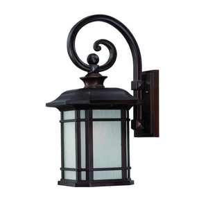 Acclaim Lighting-8112ABZ-Somerset - One Light Medium Wall Mount - 9.5 Inches Wide by 18.75 Inches High Architectural Bronze  Matte Black Finish