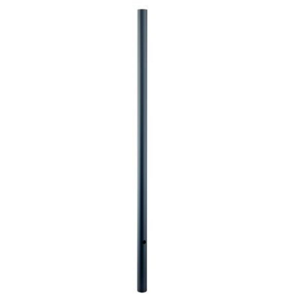 Acclaim Lighting-95BK-Direct Burial - Smooth Post - 3 Inches Wide by 84 Inches High   Matte Black Finish