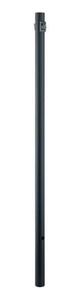 Acclaim Lighting-97BK-Direct Burial - Smooth Post - 3 Inches Wide by 84 Inches High   Matte Black Finish