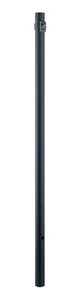 Acclaim Lighting-97BK-Direct Burial - Smooth Post - 3 Inches Wide by 84 Inches High Matte Black  Direct Burial - Smooth Post - 3 Inches Wide by 84 Inches High