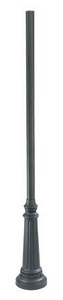 Acclaim Lighting-C8BK-Surface Mount - Fluted Post - 10.25 Inches Wide by 72 Inches High   Matte Black Finish