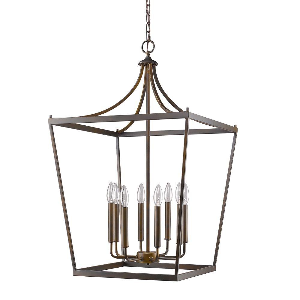 Acclaim Lighting-IN11135ORB-Kennedy - Eight Light Pendant - 20 Inches Wide by 33 Inches High   Oil Rubbed Bronze Finish