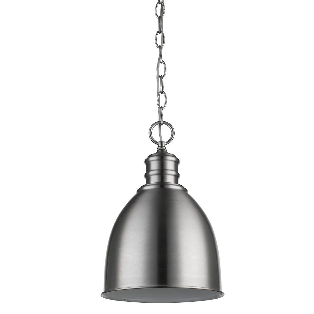 Acclaim Lighting-IN11171SN-Colby - One Light Pendant - 9 Inches Wide by 13.25 Inches High   Satin Nickel Finish