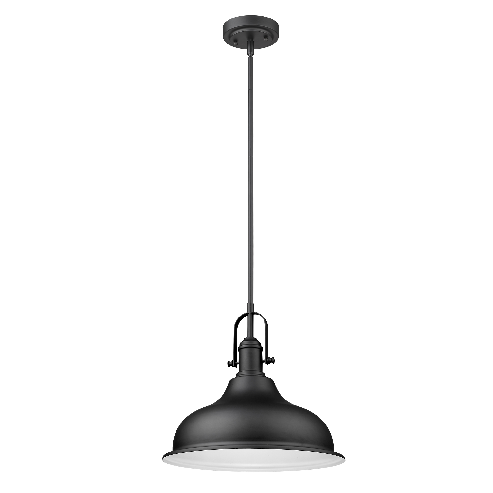 Acclaim Lighting-IN21148BK-Virginia - One Light Mini Pendant - 14.5 Inches Wide by 13 Inches High Matte Black  Oil Rubbed Bronze Finish With Clear Glass